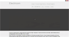 Desktop Screenshot of electricom.ro